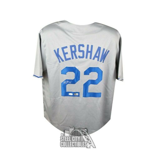 kershaw signed jersey