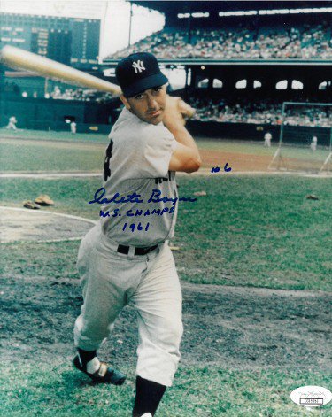 New York Yankees Clete Boyer (6) portrait before a game from his