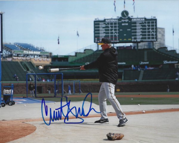 Clint Hurdle Autographed Signed 8X10 Kansas City Royals Photo - Autographs