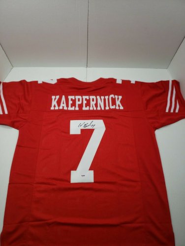 kaepernick autographed jersey