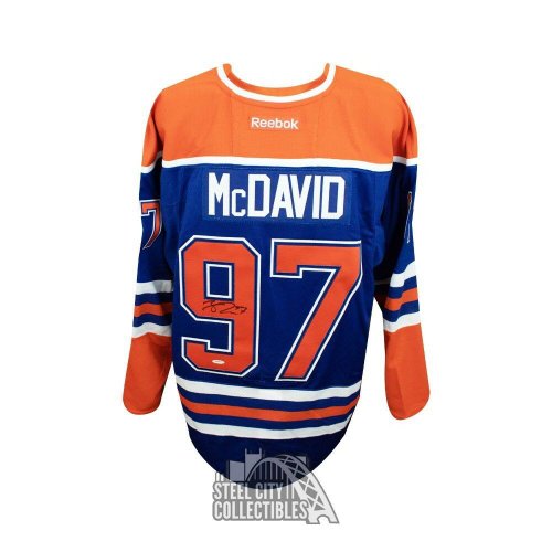 connor mcdavid signed jersey value