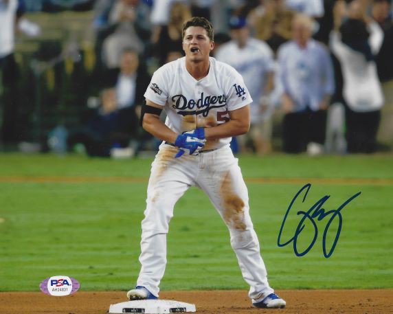 Corey Seager Authentic Autographed Los Angeles Dodgers Jersey