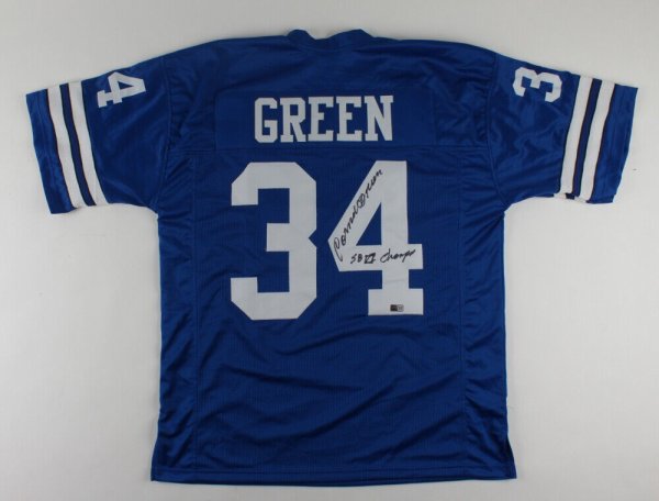 Cornell Green Signed Dallas Cowboys Jersey (JSA COA) Super Bowl VI