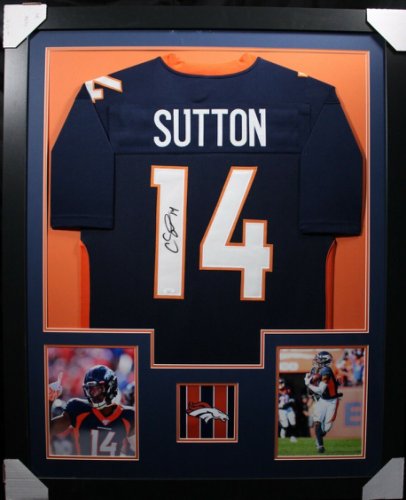 footballcollectible Courtland Sutton Autographed Denver Broncos Jersey