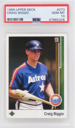 Craig Biggio player worn jersey patch baseball card (Houston Astros) 2007  Upper Deck Goudey Mini #28