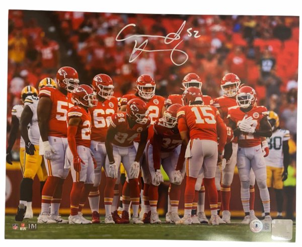 Jan Stenerud Autographed Signed Kansas City Chiefs 8x10 Watching Kick Photo  - Beckett Authentication Services (BAS)