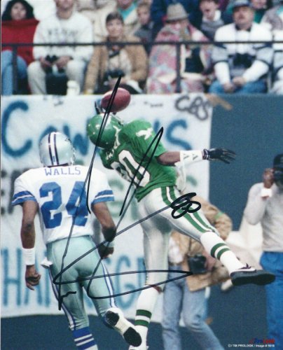 Cris Carter Autographed Signed 8X10 Philadelphia Eagles Photo - Autographs