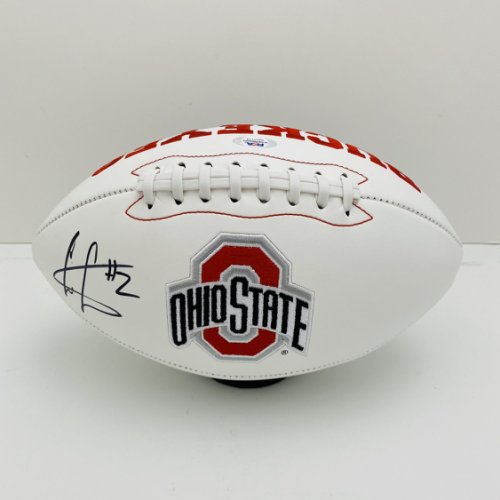 Autographed Footballs NCAA Memorabilia Category