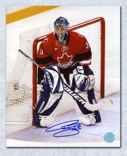 Curtis Joseph Signed Toronto Blue Hockey Jersey (JSA) — RSA
