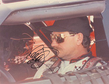 RICHARD PETTY AUTOGRAPHED SIGNED 8X10 COLOR PHOTO NASCAR GREAT "THE KING" #3 