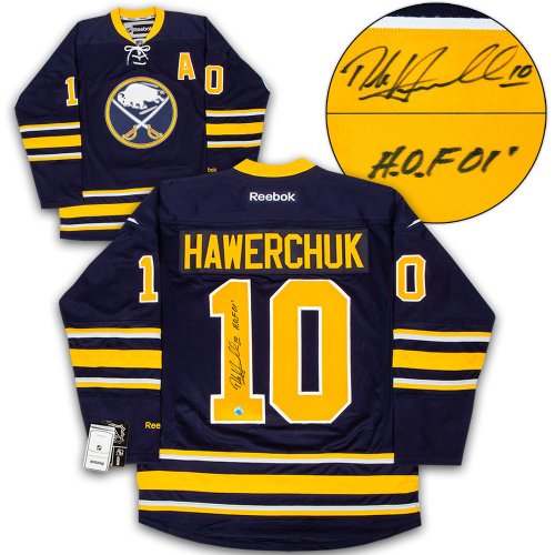 Dale Hawerchuk Buffalo Sabres Autographed Signed Memorabilia