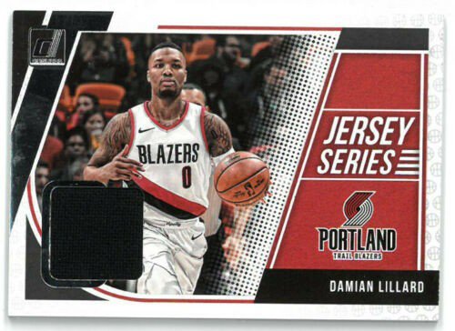 Damian Lillard Portland Trail Blazers 2018 19 Panini Donruss Game