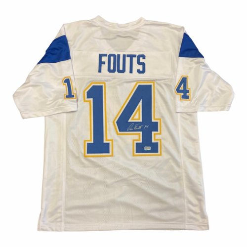 San Diego Chargers Dan Fouts Signed Dark Navy Throwback Jersey w