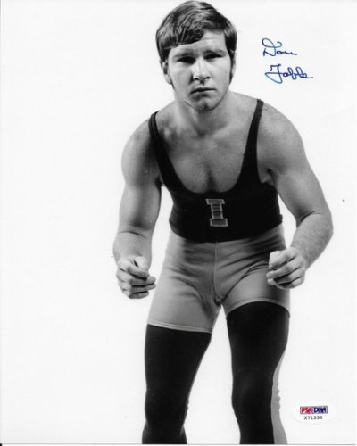 Dan Gable Autographed Memorabilia Signed Photo Jersey Collectibles Merchandise