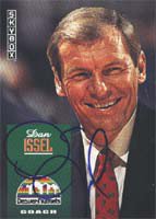 Dan Issel Denver Nuggets 1992 Skybox Coach Autographed Signed Card - Coach - Hall of Famer.  This item comes with a certificate of authenticity from Autograph-Sports.