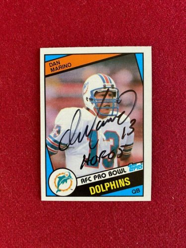 dan marino signed football value