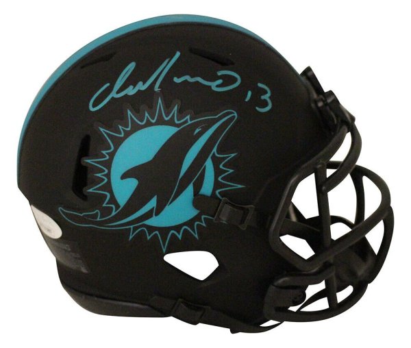 NFL Auction  Dolphins - DeVante Parker Signed Replica Helmet