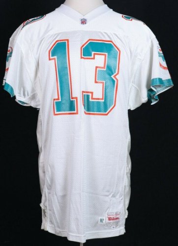 Dan Marino Autographed Signed The Finest 1992 Game Used Miami Dolphins Jersey Mears A10 PSA