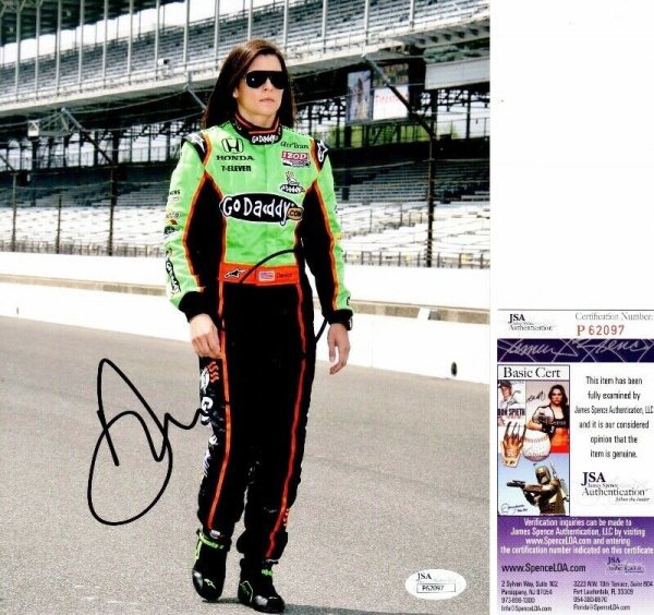 Danica Patrick Signed Book – Pretty Intense First Edition With Beckett BAS Authentication