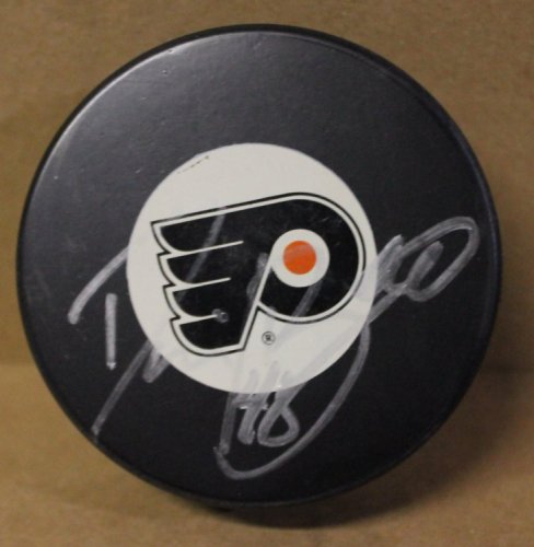 Daniel Briere Philadelphia Flyers Autographed Signed Puck