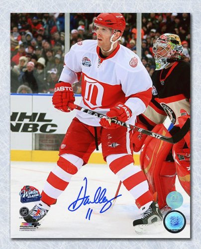 Daniel Cleary Detroit Red Wings Autographed Signed 2009 Nhl Winter