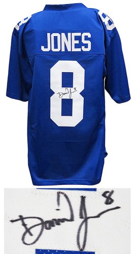 Daniel Jones New York Giants Signed Autograph Custom Jersey White