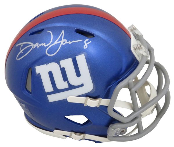 Autographed New York Giants Mini Helmets Signed Mini Helmets