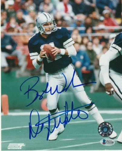 Danny White Signed Autographed Dallas Cowboys 8x10 inch Photo 
