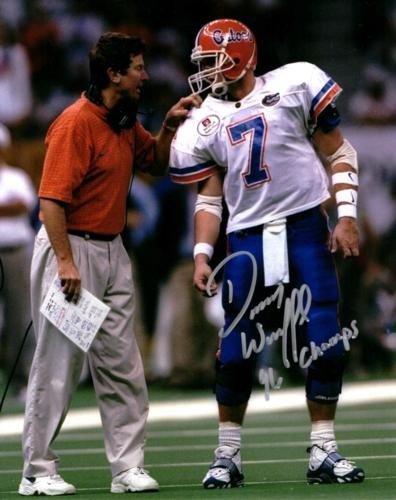 DANNY WUERFFEL Signed FLORIDA GATORS Spotlight 8x10 Photo PBA COA 