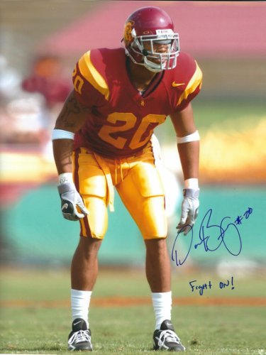 Darnell Bing Autographed Signed Usc Trojans Photo - Autographs