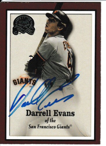 AUTOGRAPHED DARRELL EVANS 8X10 San Francisco Giants Photo