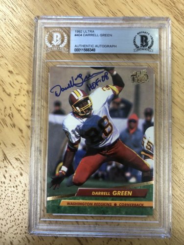 darrell green signed jersey