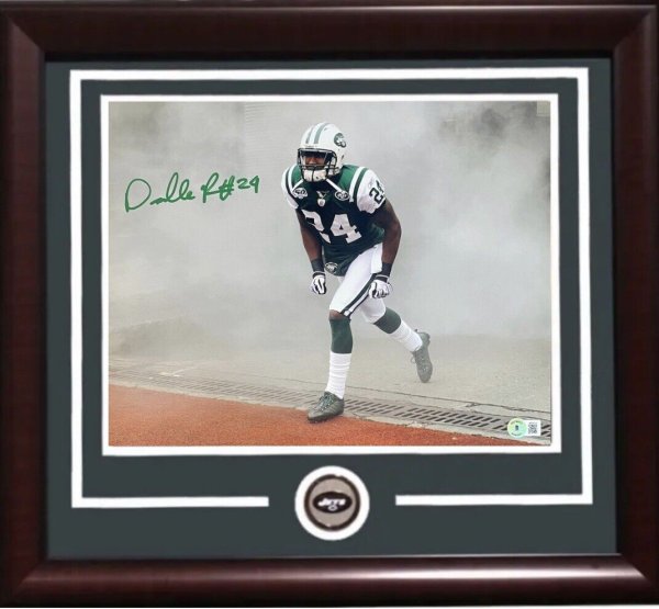 Darrelle Revis Autographed Signed New York Jets 11X14 Photo Framed