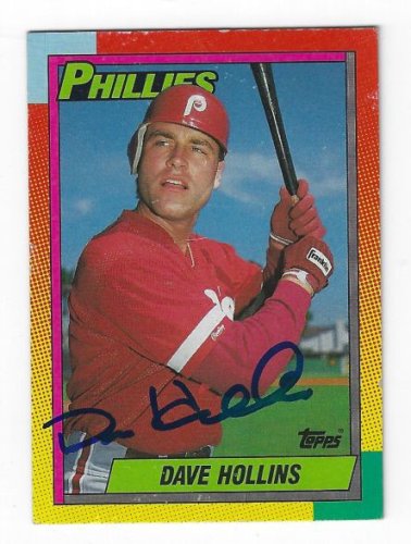 Philadelphia Phillies Dave Hollins Autographed Photo