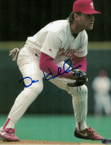 Dave Hollins Signed 1992 Bowman Baseball Card - Philadelphia Phillies