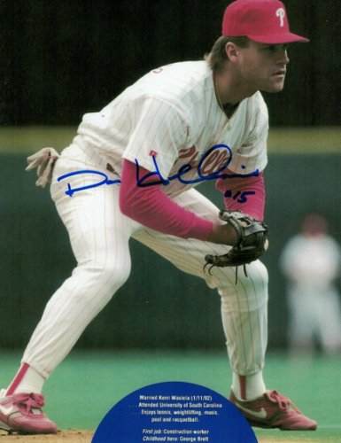 Jim Fregosi & Dave Hollins Philadelphia Phillies Autographed