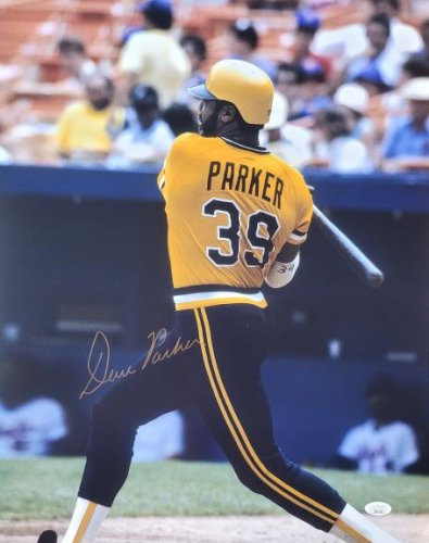 Dave Parker Signed Pittsburgh Pirates Grey Throwback Cooperstown Collection  Majestic Replica Baseball Jersey w/Cobra, NL MVP 78