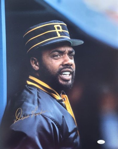 Dave Parker Signed Framed 16x20 Photo Display Pirates Dugout Smoking & The  Mask