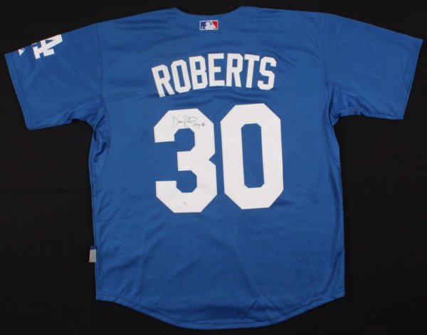 Dave Roberts Boston Red Sox Signed Custom Jersey (JSA)