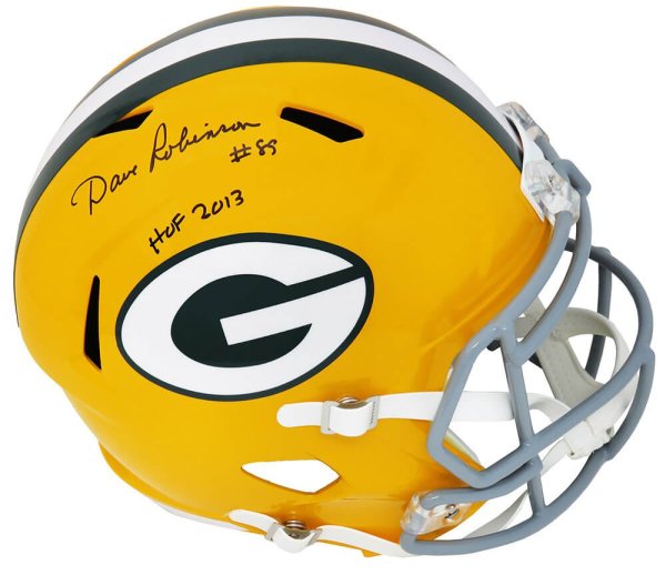 Green Bay Packers Autographed Full Size Helmets Signed Helmets