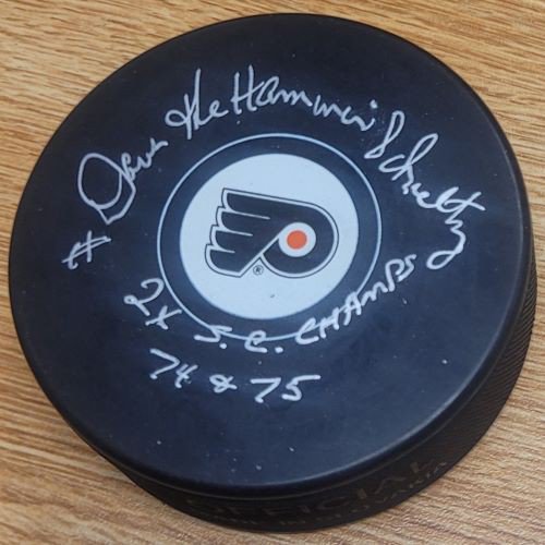 Dave Schultz Philadelphia Flyers Memorabilia, Dave Schultz Collectibles,  Flyers Verified Signed Dave Schultz Photos