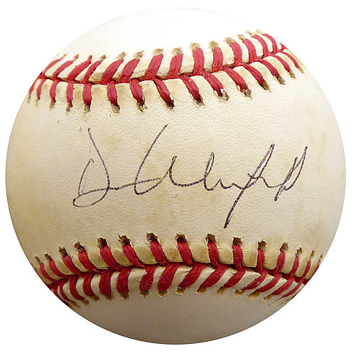 H 3,110 Dave Winfield Autograph Baseball New York Yankees HOF 2001