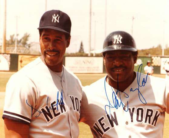 Dave Winfield Autographed Signed & Don Baylor 8X10 Photo - Autographs