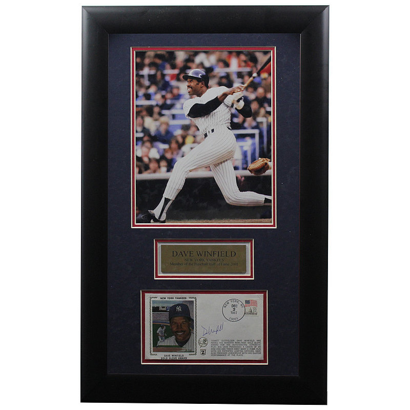 Dave Winfield Autographed Signed Framed First Day Cover - Certified Authentic