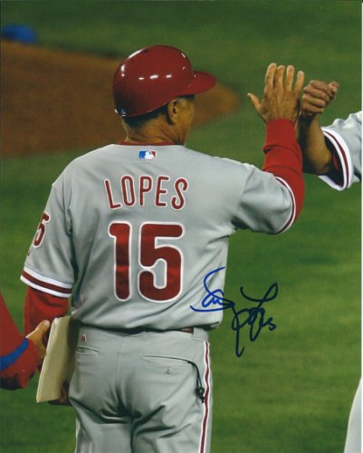Davey Lopes MLB Memorabilia, Davey Lopes Collectibles, Verified Signed Davey  Lopes Photos