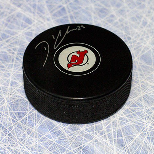 David Clarkson New Jersey Devils Autographed Signed Hockey Puck