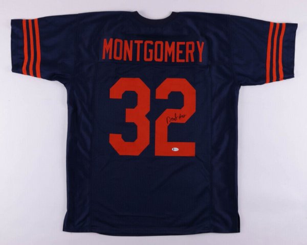 David Montgomery Autographed Signed Chicago Bears Jersey (JSA COA) 2019  Rookie Rb Iowa State