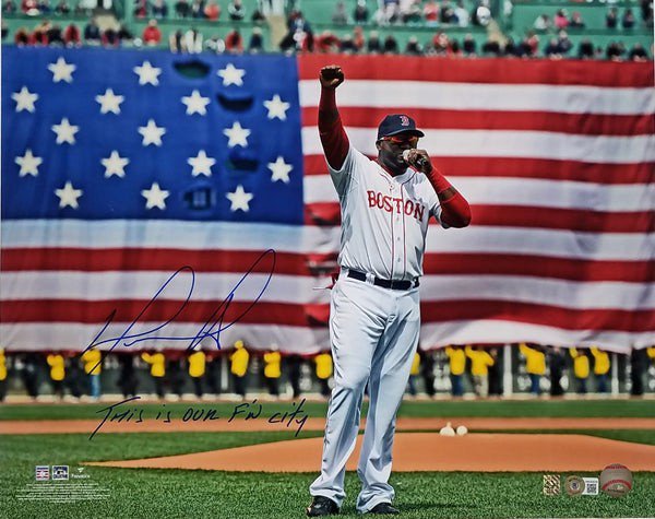 David Ortiz Signed Boston Red Sox Jersey Big Papi MLB HOF Inscription  LEGEND JSA