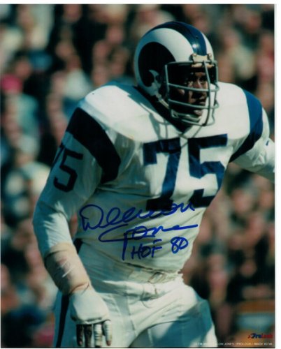 Rare Vintage CHAMPION Deacon Jones Los Angeles Rams Throwback