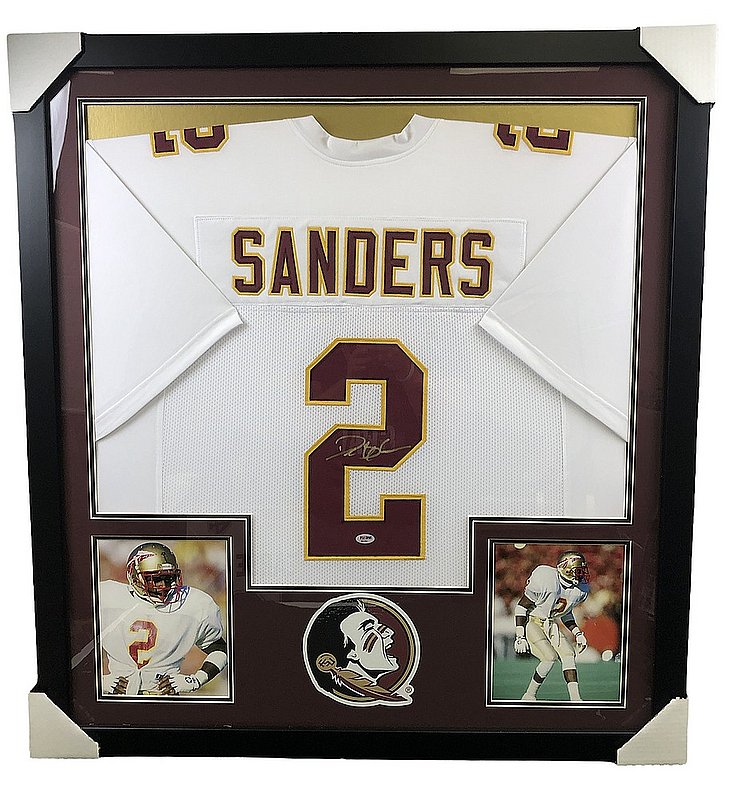 Deion Sanders Signed Florida State Seminoles Jersey (Beckett Holo